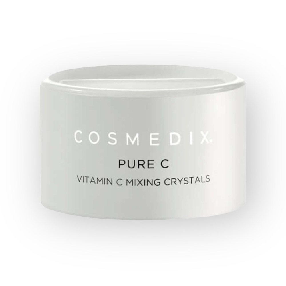 new Cosmedix 𖤐 Pure Vitamin C Mixing Crystals 𖤐 Brightening Tone 𖤐 Texture 𖤐